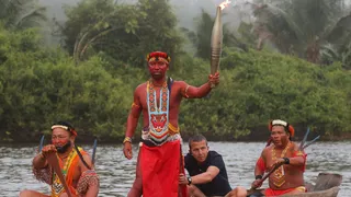 París 2024: La llama Olímpica llegó a Sudamérica ¿Por qué, si los Juegos son en Francia?