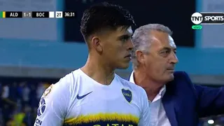 El chileno Brandon Cortés debutó en en el primer equipo de Boca Juniors