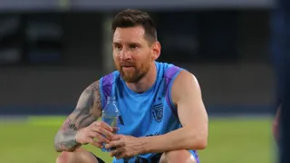 El gran ánimo de Lionel Messi junto a la selección argentina en China