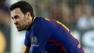 Sergio Busquets estará tres semanas fuera de las canchas por una fractura
