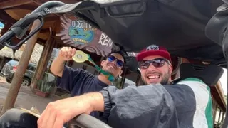 Lucas Nervi se lució con sus dotes de bailarín en visita a Isla de Pascua