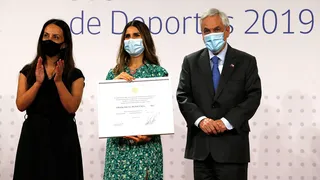 Francisca Crovetto recibió el Premio Nacional del Deporte 2019: “Es un día muy importante para mí”