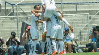 Los golazos de Rodríguez, Dávila y Fernández en el encendido duelo entre Pumas y Necaxa