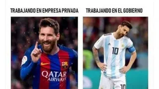 Los memes apuntaron contra Messi y su retorno por el traspié de Argentina ante Venezuela