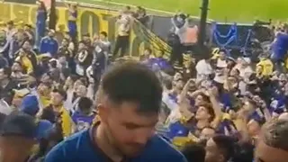“Que se mueran los chilenos”: El cántico de los hinchas de Boca en el partido contra Colo Colo