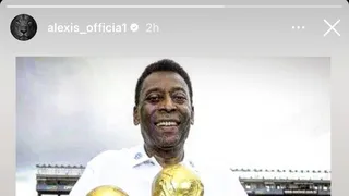 Así reaccionó Alexis Sánchez al fallecimiento de Pelé