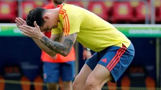 Colombia entrenó con plantel completo en Sao Paulo a la espera de Chile