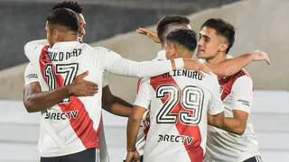 Pablo Solari aportó con dos asistencias en la victoria de River Plate ante Platense