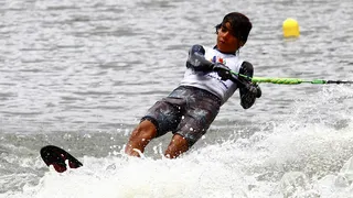 Tiene solo 14 años: Matías González alcanzó el oro del esquí náutico en Asunción 2022