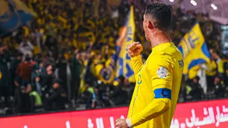 [VIDEO] La reacción viral de Cristiano Ronaldo ante gritos de “Messi, Messi, Messi”