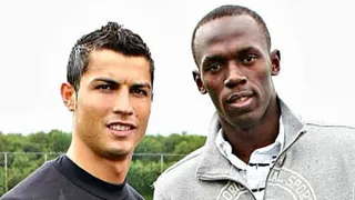 Usain Bolt: Cristiano Ronaldo es más rápido que yo