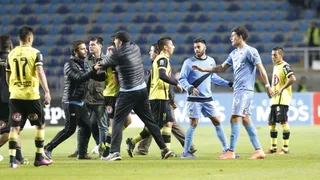 Duelo entre O’Higgins y San Luis concluyó con gresca y un futbolista detenido