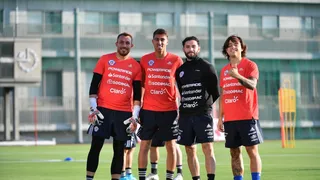 La selección chilena vivió su último día de entrenamientos antes de jugar contra Túnez