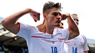 Patrik Schick volvió a anotar con República Checa en el empate con Croacia por la Eurocopa