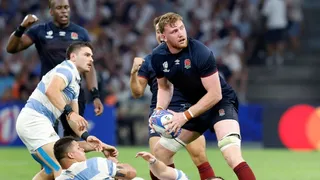 Los Pumas sufrieron dura derrota ante Inglaterra en el grupo de Chile en el Mundial de rugby