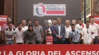 El lanzamiento del Campeonato de la Primera B 2020