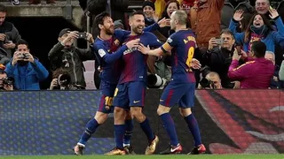 Barcelona logró una cómoda victoria frente a Levante para continuar firme en lo más alto