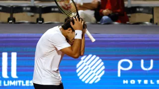 La intranquilidad de Garin ante su bajo nivel: Siento que puedo perder con cualquiera