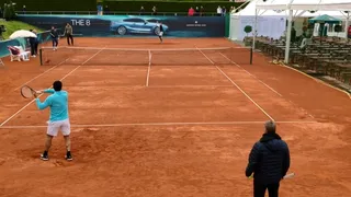 Cristian Garin entrenó con Alexander Zverev en Munich