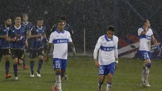 Cris Martínez marcó un gran cabezazo y adelantó a Huachipato ante U. Católica