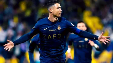 Cristiano Ronaldo hizo un triplete en menos de un tiempo en triunfo de Al-Nassr sobre Abha