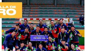 El Team Chile de balonmano se coronó campeón en los Juegos Bolivarianos de Valledupar