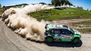 Pilotos se lucieron en el Shakedown del Rally Mobil de Concepción