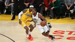 Los Clippers le ganaron el clásico a los Lakers de la mano de Leonard