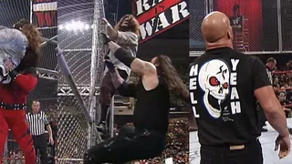 WWE recordó violento combate entre Kane y Mick Foley en una Hell in a Cell