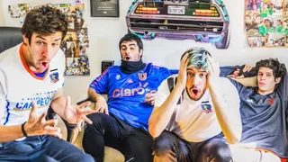 Los Displicentes vibraron con su primer Superclásico del fútbol chileno