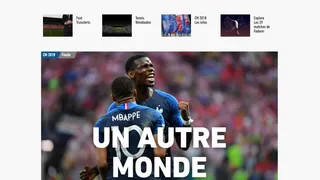 La locura de los medios galos: “La France est championne du monde!”