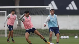 La selección chilena tuvo otra sesión de prácticas en el microciclo