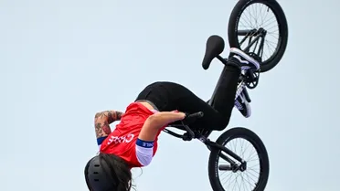 ¡TREMENDA! Macarena Pérez logró diploma olímpico con extraordinaria participación en el BMX freestyle de París 2024