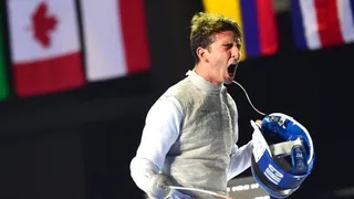 Gustavo Alarcón se colgó el oro y Felipe Alvear la plata en el Sudamericano de Esgrima