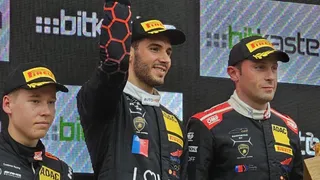 Benjamín Hites fue el mejor Junior el GT Master de Alemania