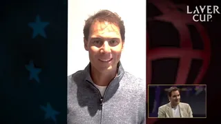 “Pensé que era mi esposa”: El divertido momento de Federer con Nadal en la Laver Cup