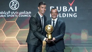 Cristiano Ronaldo fue elegido el mejor jugador del año 2018 en los Globe Soccer Awards