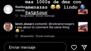 Cristian Garin denunció miles de amenazas en Instagram tras caída en el ATP de Río