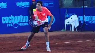 Tomás Barrios disfrutó de un leve ascenso en el ranking ATP