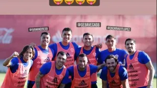 Ben Brereton lideró el “equipo ganador” en el entrenamiento de La Roja