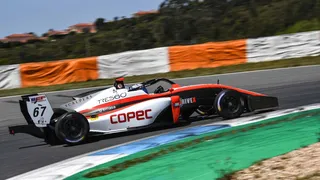 Nicolás Pino inició con mala fortuna la primera fecha de la Euroformula Open en Estoril