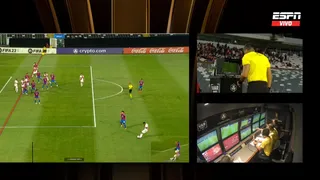 ¿Había offside? El gol anulado a Augusto Barrios en Curicó ante Cerro Porteño en la Copa