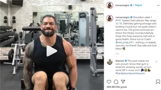 “La Roca” se manifestó orgulloso por sorprendente cambio físico de Roman Reigns