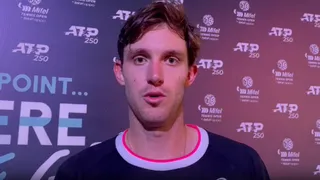 Nicolás Jarry: Gané mi partido con malas sensaciones, pero muy buena cabeza