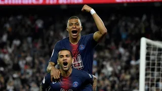 PSG celebró el título de la liga francesa con sólida victoria sobre Mónaco y un descomunal Mbappé