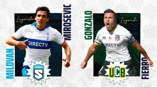 Milovan Mirosevic y Gonzalo Fierro firmaron en la Legends Cup