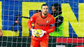 Inter anunció que el arquero Samir Handanovic dio positivo por coronavirus