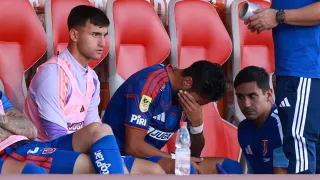 Se confirma la lesión de Lucero en la U de Chile: mismo desgarro… ¿volvió antes de tiempo?