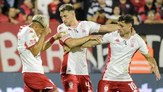Huracán con anotación de Rodrigo Echeverría brilla en el fútbol argentino