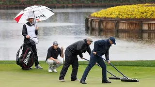 Pereira y Niemann tuvieron una pausa: Mal tiempo causó la suspensión de la segunda jornada del The Players